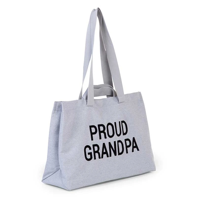Childhome Sac En Toile Proud Grandpa 4 Childhome Sac En Toile Proud Grandpa – Image 2