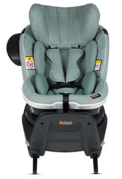BeSafe Siège-auto IZi Turn I-Size Pivotant Groupe 0+/1 -Bébés Produits Magasin siege auto izi turn i size pivotant groupe 0 1 melange sea green be safe bambinou produit be safe bambinou sict 1