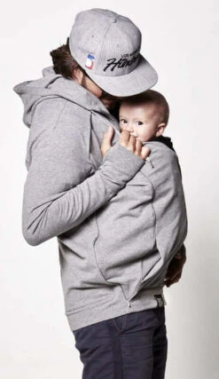 Sweat Du Parent Gris Chiné -Bébés Produits Magasin sweat parent gris chine love radius bambinou utilisation 6