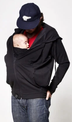 Sweat Du Parent Noir -Bébés Produits Magasin sweat parent gris noir radius bambinou pere 6