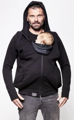 Sweat Du Parent Noir -Bébés Produits Magasin sweat parent gris noir radius bambinou utilisation 6