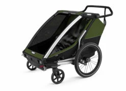 Thule Chariot à Vélo Cab 2 Cypres Green