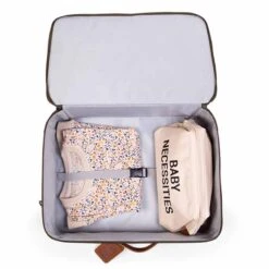Childhome Valise Mini Traveller Kaki -Bébés Produits Magasin valise mini traveller kaki childhome bambinou interieur